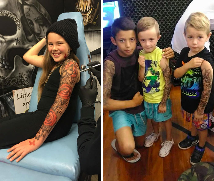 Καλλιτέχνης κάνει απίθανα τατουάζ σε άρρωστα παιδιά! [video] - Φωτογραφία 7