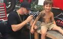 Καλλιτέχνης κάνει απίθανα τατουάζ σε άρρωστα παιδιά! [video] - Φωτογραφία 1