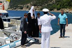 8462 - Στο Άγιο Όρος ο Πατριάρχης Μόσχας  και πασών των Ρωσιών κ. Κύριλλος