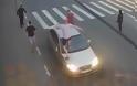 MONO EKEI: Τρελοί Ρώσοι, αχαλίνωτη βία στους δρόμους [video]