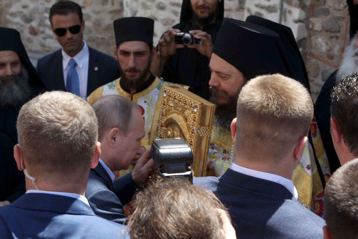 Ο Πούτιν στο Άγιο Όρος: Ελλάς - Ρωσία - Ορθοδοξία και στιγμές κατάνυξης! - Φωτογραφία 7