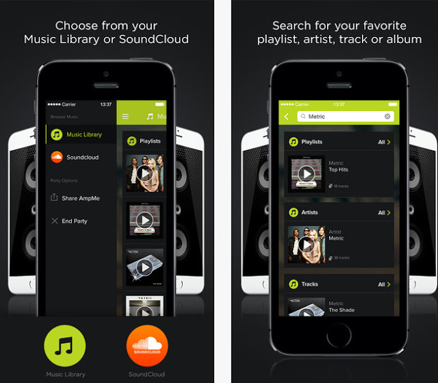 AmpMe : Παίξτε μουσική από το iphone σας στα iPhone των φίλων σας - Φωτογραφία 5