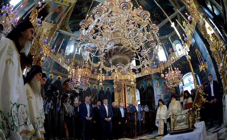 40 συγκλονιστικές φωτογραφίες που ανέβασε το Κρεμλίνο από την επίσκεψη Πούτιν στο Αγιο Ορος [photos] - Φωτογραφία 2