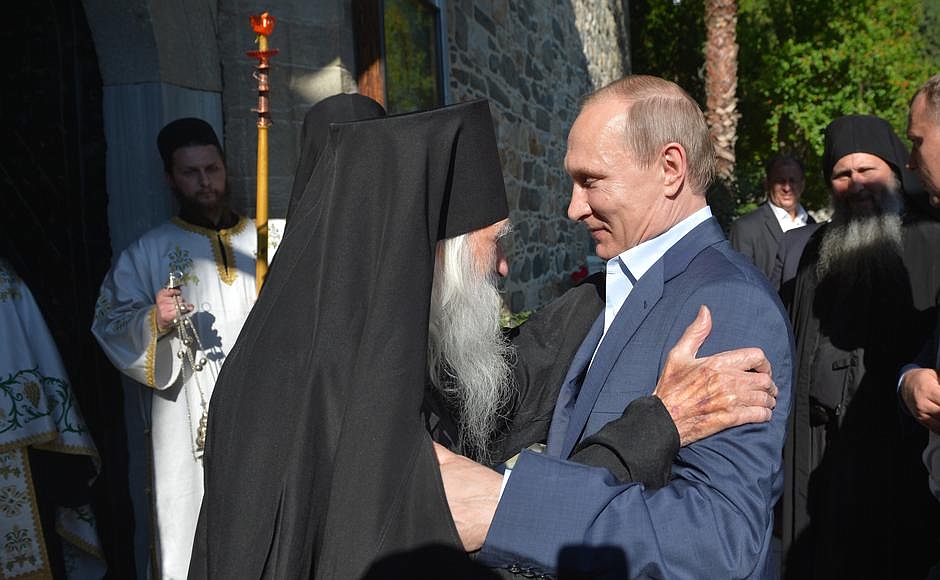40 συγκλονιστικές φωτογραφίες που ανέβασε το Κρεμλίνο από την επίσκεψη Πούτιν στο Αγιο Ορος [photos] - Φωτογραφία 21