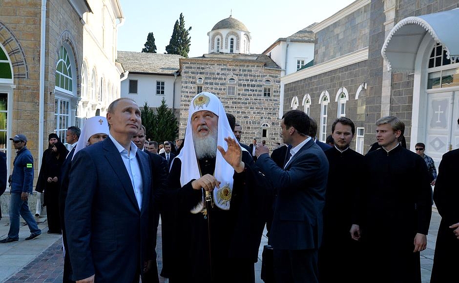 40 συγκλονιστικές φωτογραφίες που ανέβασε το Κρεμλίνο από την επίσκεψη Πούτιν στο Αγιο Ορος [photos] - Φωτογραφία 6