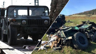 Δεν άνοιγαν τα αλεξίπτωτα με τα Humvee και οι στρατιώτες έλιωναν στα γέλια [video] - Φωτογραφία 1