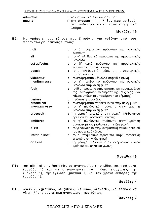 Πανελλήνιες 2016: Θέματα και απαντήσεις για Χημεία, Λατινικά - Φωτογραφία 16