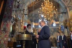 Οι συγκλονιστικές φωτογραφίες που δημοσιοποίησε το Κρεμλίνο από το Άγιο Όρος