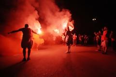 ΕΝΤΑΣΗ ΣΤΗ ΝΕΑ ΦΙΛΑΔΕΛΦΕΙΑ ΑΝΑΜΕΣΑ ΣΕ ΟΠΑΔΟΥΣ ΤΟΥ ΟΛΥΜΠΙΑΚΟΥ ΚΑΙ ΤΗΣ ΑΕΚ! (PHOTO)