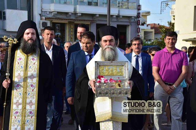 8488 - Υποδοχή Τιμίου Ξύλου και Ιερού Λειψάνου από την Ιερά Μονή Σίμωνος Πέτρα, στο Άργος - Φωτογραφία 5