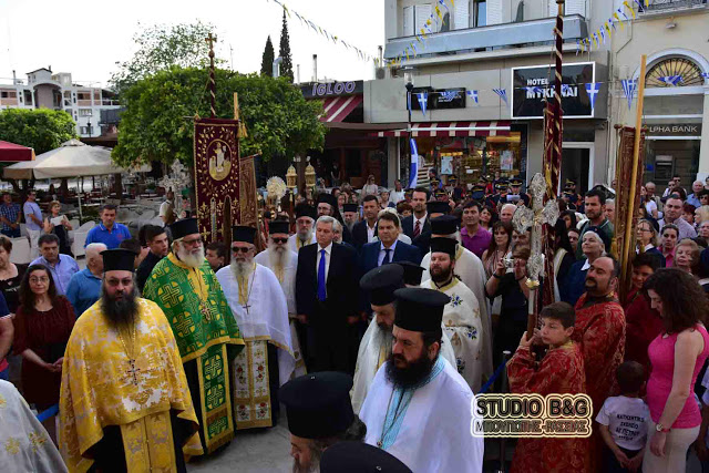 8488 - Υποδοχή Τιμίου Ξύλου και Ιερού Λειψάνου από την Ιερά Μονή Σίμωνος Πέτρα, στο Άργος - Φωτογραφία 9