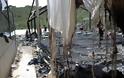 Εικόνες βιβλικής καταστροφής στη Μόρια – Καμένες σκηνές, πεταμένα φαγητά και παπούτσια [photos] - Φωτογραφία 5