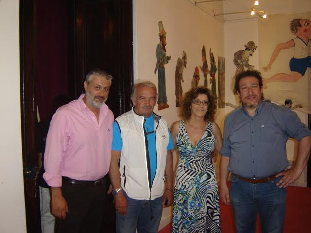 «Οι σκιές του Ευγένιου Σπαθάρη στο φως του Πύργου» στο Μέγαρο Δουκίσσης Πλακεντίας - Φωτογραφία 2