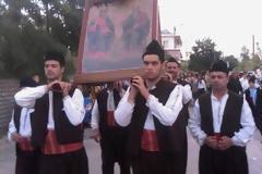 Με μεγαλοπρέπεια στη Λάρισα μετά από 110 χρόνια η Ιερή Εικόνα της Παναγίας Τριάδος από το Καβακλί