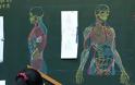 Δάσκαλος δημιουργεί λεπτομερή σκίτσα στον μαυροπίνακα! - Φωτογραφία 4
