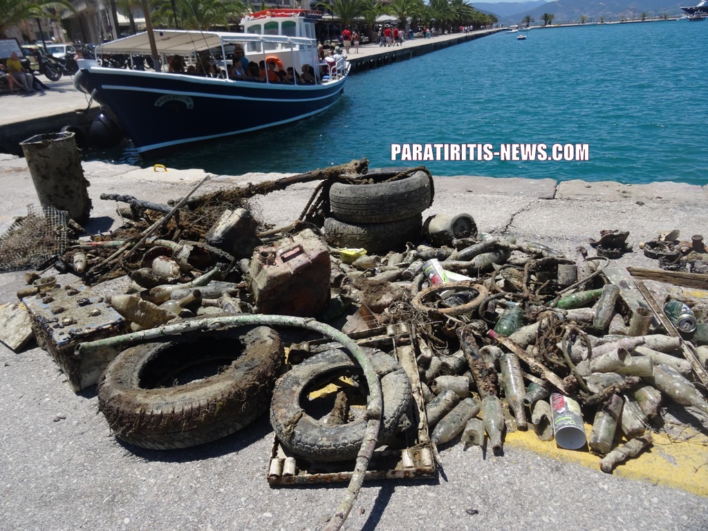 Οι Loutraki Divers καθάρισαν το βυθό στο λιμάνι του Ναυπλίου [photos] - Φωτογραφία 6