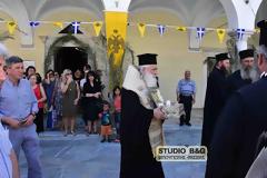 Αναχώρησε το Ιερό Λείψανο της Μαρίας της Μαγδαληνής και το Τίμιο Ξύλο από το Ναύπλιο [video]
