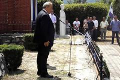 Βούρκωσε ο Δήμαρχος Τριφυλίας στο λόγο του για τον Καπετάν Άγρα [video]
