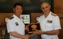 Επίσκεψη Αντιπροσωπείας Πολεμικού Ναυτικού της Κίνας στο ΓΕΝ και στο Αρχηγείο Στόλου - Φωτογραφία 1