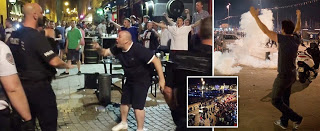 Άγρια επεισόδια λίγο πριν αρχίσει το Euro 2016: Μεθυσμένοι Άγγλοι φώναζαν και τα έσπασαν στους δρόμους της Γαλλίας [photos] - Φωτογραφία 1