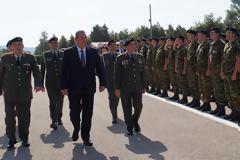 Ο ΥΕΘΑ Πάνος Καμμένος στην ορκωμοσία των νεοσυλλέκτων της 2016 Γ ΕΣΣΟ στο ΚΕΤΘ