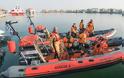 Επιχείρηση διάσωσης παραπληγικού πρόσφυγα στη θαλάσσια περιοχή της Χίου