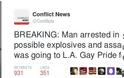 ΗΠΑ: Συνέλαβαν άντρα με εκρηκτικά -Είχε στόχο το Gay Pride στο Λος Αντζελες - Φωτογραφία 3
