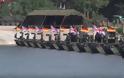 Anakonda 2016: Δείτε τη μεγαλύτερη γέφυρα από στρατιωτικά αμφίβια οχήματα! [video] - Φωτογραφία 2