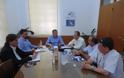 Συνάντηση Περιφερειάρχη για τα αναπτυξιακά θέματα της Κρήτης - υποδομές με το νέο δ.σ. του ΟΑΚ