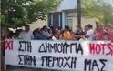 Θέρμη: Πορεία διαμαρτυρίας των κατοίκων για το κέντρο φιλοξενίας στις σιταποθήκες Κορδογιάννη - Φωτογραφία 2