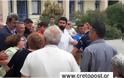 Εν μέσω διαμαρτυριών… αποχώρησε ο Πολάκης από το νοσοκομείο Ιεράπετρας