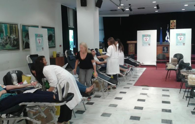 Μεγάλη η ανταπόκριση των εθελοντών αιμοδοτών στο κάλεσμα του Δήμου Αμαρουσίου για την 22η Εθελοντική Αιμοδοσία - Φωτογραφία 2