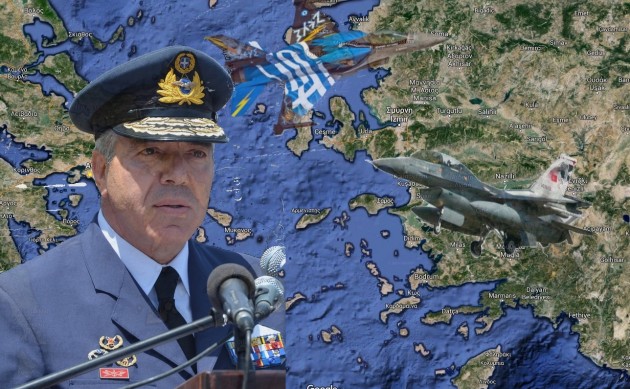 Κρίσιμη επίσκεψη του Έλληνα Αρχηγού της Αεροπορίας στην Άγκυρα - Συζητά τις παραβιάσεις - ΒΙΝΤΕΟ - Φωτογραφία 1