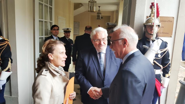 Συνάντηση ΑΝΥΕΘΑ Δημήτρη Βίτσα με τον Γάλλο Υφυπουργό Άμυνας - Φωτογραφία 2