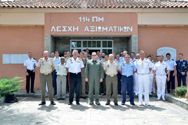 Επίσκεψη Αντιπροσωπείας της Σχολής Επιτελών της Ισπανίας στην 114ΠΜ - Φωτογραφία 6