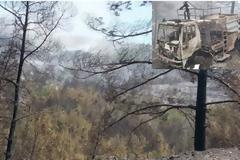 Πύρινη λαίλαπα κατακαίει την Κύπρο - Εκκενώνονται στρατόπεδα και μοναστήρια [photos]