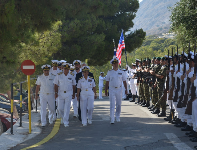 Επίσκεψη της Διοικητού της Διακλαδικής Διοίκησης Συμμαχικών Δυνάμεων Νεαπόλεως και των Ναυτικών Δυνάμεων Ευρώπης και Αφρικής των ΗΠΑ στην Ελλάδα - Φωτογραφία 11
