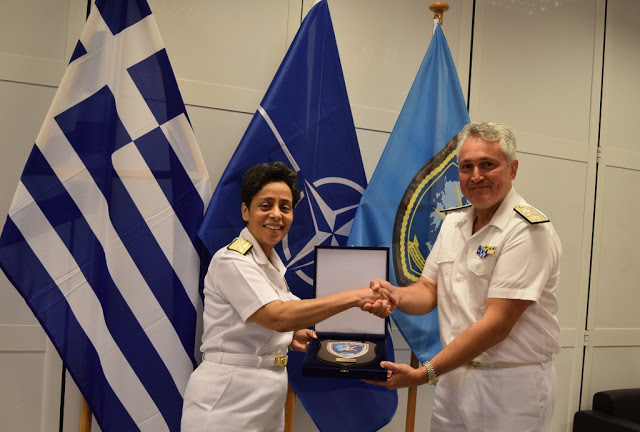 Επίσκεψη της Διοικητού της Διακλαδικής Διοίκησης Συμμαχικών Δυνάμεων Νεαπόλεως και των Ναυτικών Δυνάμεων Ευρώπης και Αφρικής των ΗΠΑ στην Ελλάδα - Φωτογραφία 4