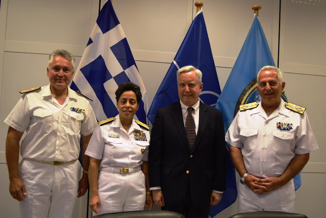 Επίσκεψη της Διοικητού της Διακλαδικής Διοίκησης Συμμαχικών Δυνάμεων Νεαπόλεως και των Ναυτικών Δυνάμεων Ευρώπης και Αφρικής των ΗΠΑ στην Ελλάδα - Φωτογραφία 6
