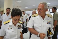 Επίσκεψη της Διοικητού της Διακλαδικής Διοίκησης Συμμαχικών Δυνάμεων Νεαπόλεως και των Ναυτικών Δυνάμεων Ευρώπης και Αφρικής των ΗΠΑ στην Ελλάδα