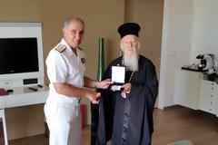 Συνάντηση Αρχηγού ΓΕΝ με τον Οικουμενικό Πατριάρχη κ.κ. Βαρθολομαίο και τον Αρχιεπίσκοπο Αμερικής κ. Δημήτριο