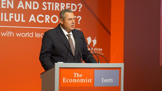 Ομιλία ΥΕΘΑ Πάνου Καμμένου στο Συνέδριο του Economist - Φωτογραφία 1