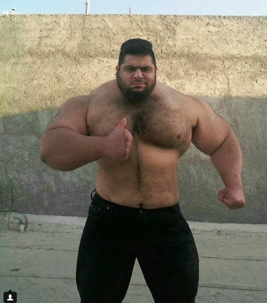 Ιδού ο αληθινός «Χαλκ». Ο 24χρονος Ιρανός που σηκώνει 175 κιλά σαν πούπουλο και έχει «γκρεμίσει» το Instagram [photos+video] - Φωτογραφία 7