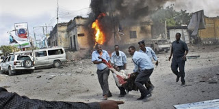 Αιματηρή επίθεση ισλαμιστών σε ξενοδοχείο στη Σομαλία - Φωτογραφία 1