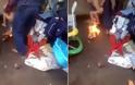 Πατριός- - ΤΕΡΑΣ βάζει φωτιά στο τρίχρονο παιδάκι για να το τιμωρήσει επειδή... [video]