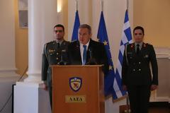 Παρουσία ΥΕΘΑ Πάνου Καμμένου στην τελετή απονομής μεταλλίων στρατιωτικών επιχειρήσεων και εξόχου πράξεως στη ΛΑΕΔ