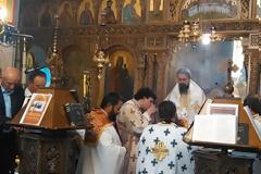 Ο Μητροπολίτης Καρπενησίου στην γενέτειρα του Γεωργίου Καφαντάρη