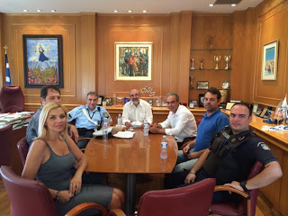Συνάντηση με τον Δήμαρχο Αλεξανδρούπολης  κ. Λαμπάκη Ευάγγελο - Φωτογραφία 1