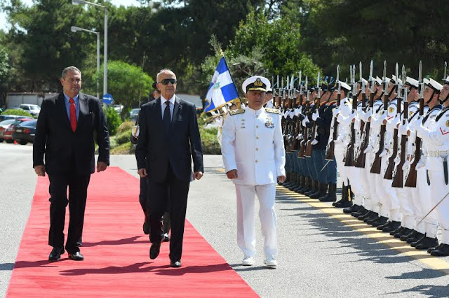 Συνάντηση ΥΕΘΑ Πάνου Καμμένου με τον Υπουργό Άμυνας του Λιβάνου Samir Moqbel - Φωτογραφία 2