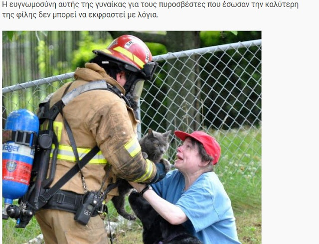 ΗΡΩΕΣ! Δείτε 16 Γενναίους πυροσβέστες τη στιγμή που σώζουν τις ζωές διαφόρων ζώων... [photos] - Φωτογραφία 14